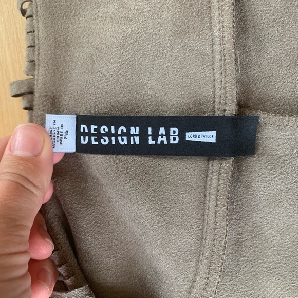 Lord and Taylor “Design Lab” Fringe Jacket - Picture 4 of 4